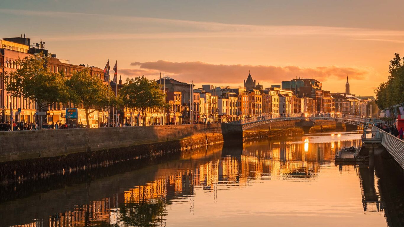 Dublin-Evening-Sunset